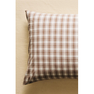 Детский фланелевый наволочка клетчатая