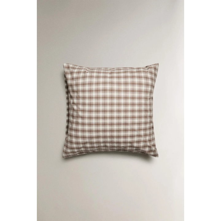 Детский фланелевый наволочка клетчатая