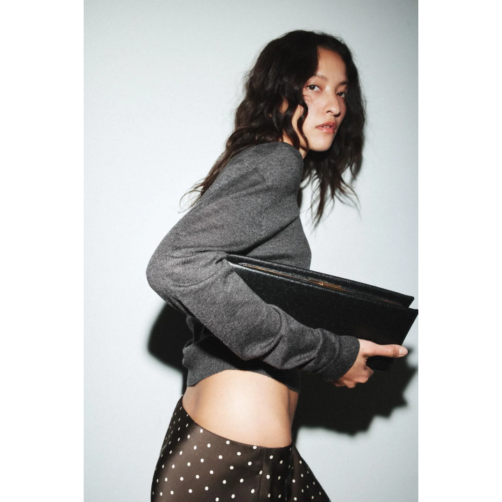 УДЛИНЕННЫЙ КЛАТЧ С ТИСНЕНИЕМ