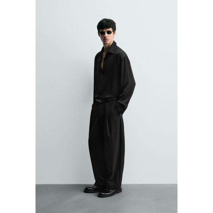 АТЛАСНАЯ РУБАШКА-ПОЛО