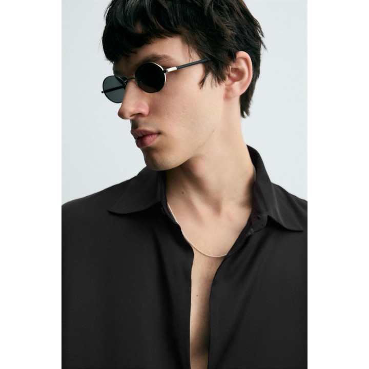 АТЛАСНАЯ РУБАШКА-ПОЛО