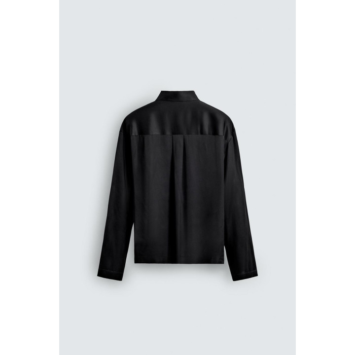 АТЛАСНАЯ РУБАШКА-ПОЛО