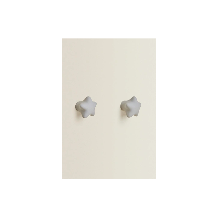 PACK OF CHILDREN'S STAR DOOR KNOBS (PACK OF 2)