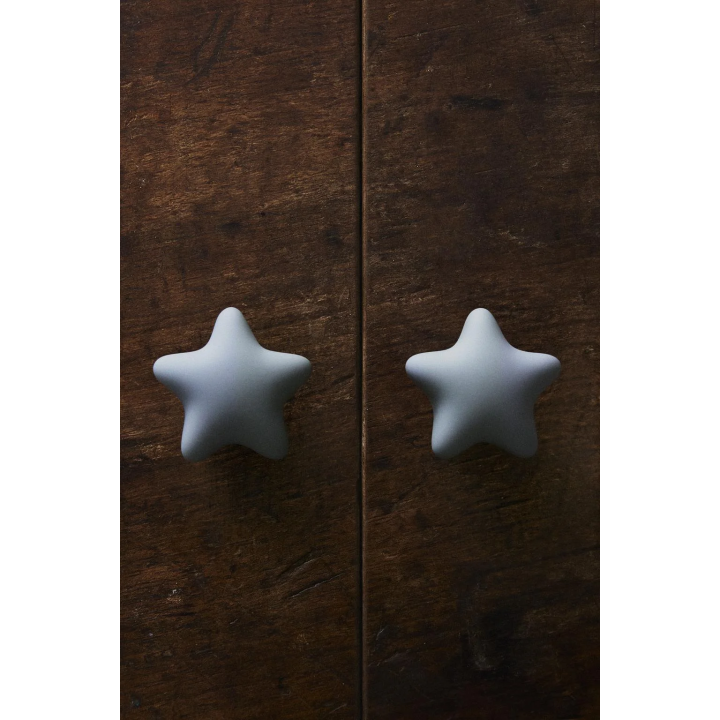 PACK OF CHILDREN'S STAR DOOR KNOBS (PACK OF 2)