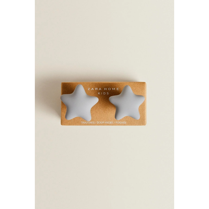 PACK OF CHILDREN'S STAR DOOR KNOBS (PACK OF 2)