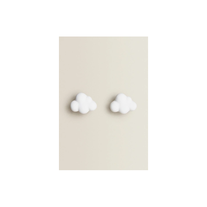 PACK OF CHILDREN'S CLOUD DOOR KNOBS (PACK OF 2)