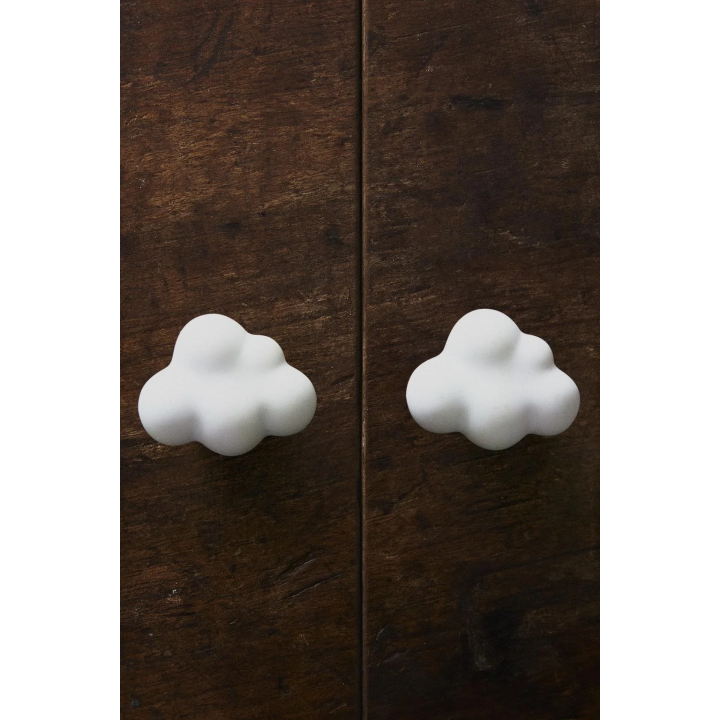 PACK OF CHILDREN'S CLOUD DOOR KNOBS (PACK OF 2)