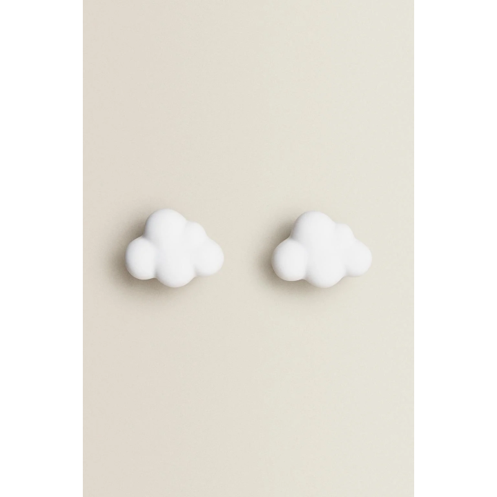 PACK OF CHILDREN'S CLOUD DOOR KNOBS (PACK OF 2)