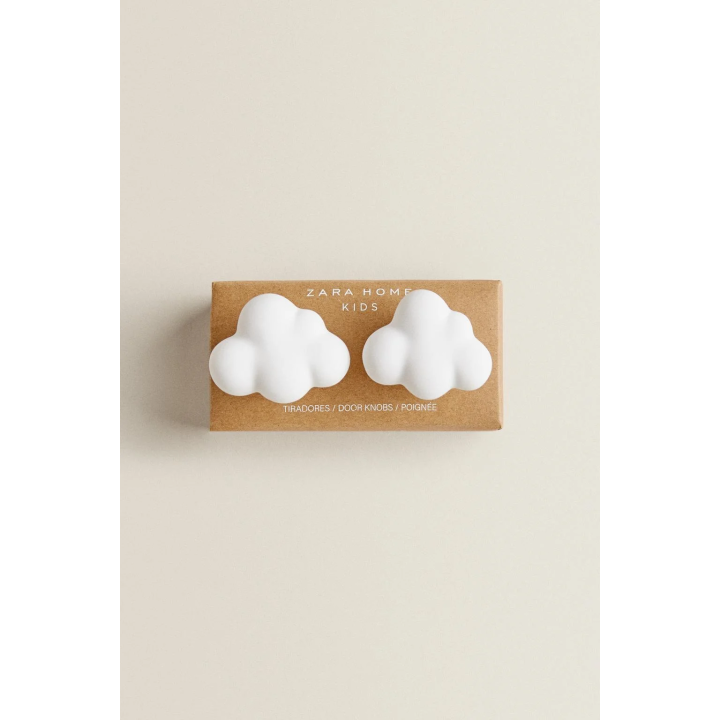 PACK OF CHILDREN'S CLOUD DOOR KNOBS (PACK OF 2)