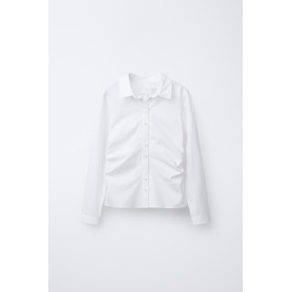 РУБАШКА СО СБОРКАМИ ПО БОКАМ