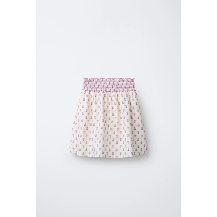 Юбка с цветочным принтом