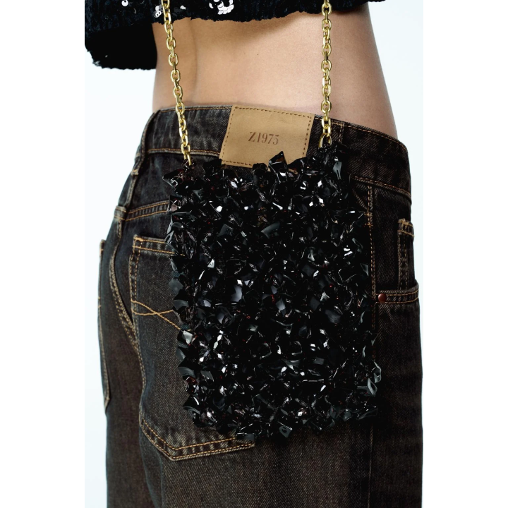 СУМКА-МЕШОК С БУСИНАМИ