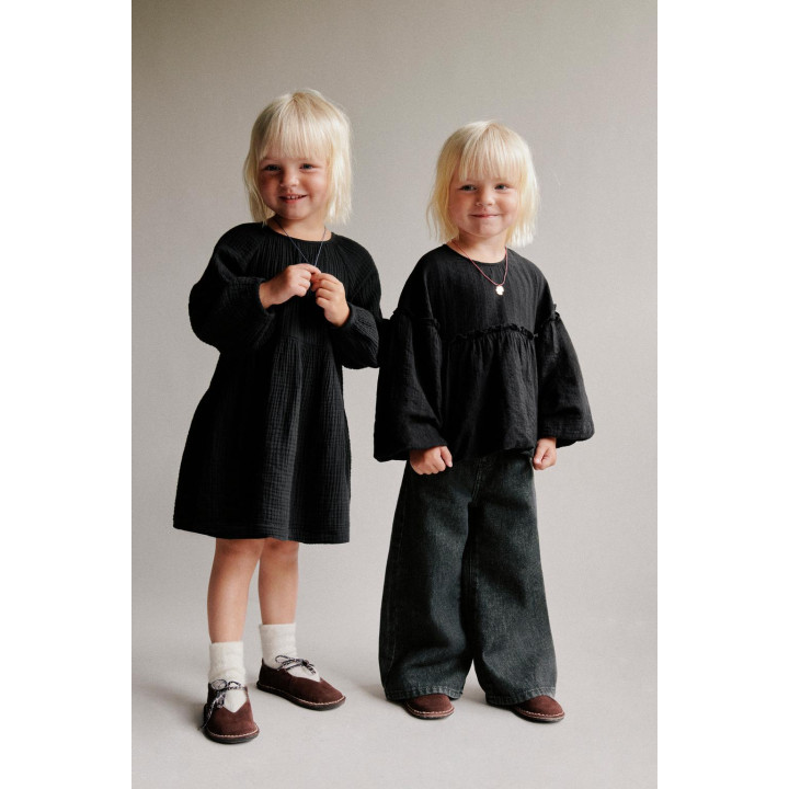 ZARA TIMELESS — ПЛАТЬЕ ИЗ МУСЛИНА