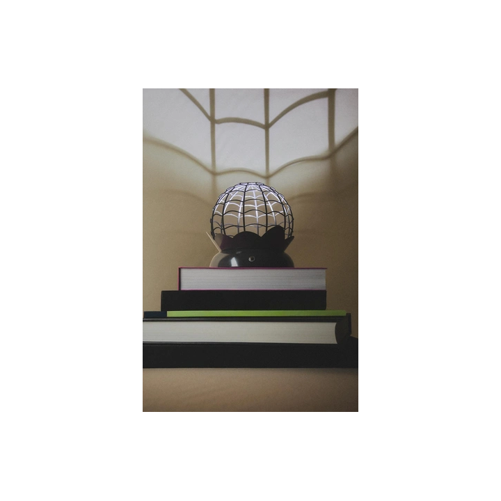 CHILDREN'S HALLOWEEN SPIDER WEB LAMP