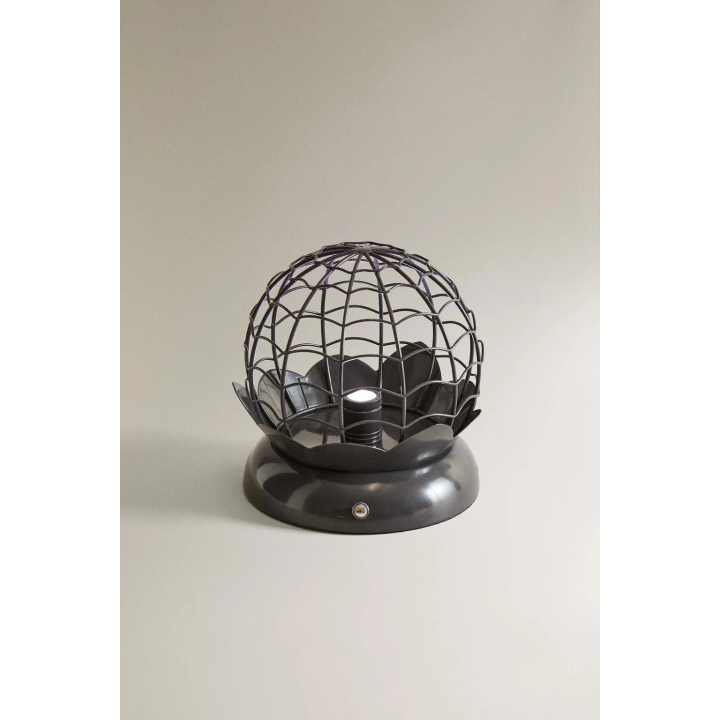 CHILDREN'S HALLOWEEN SPIDER WEB LAMP