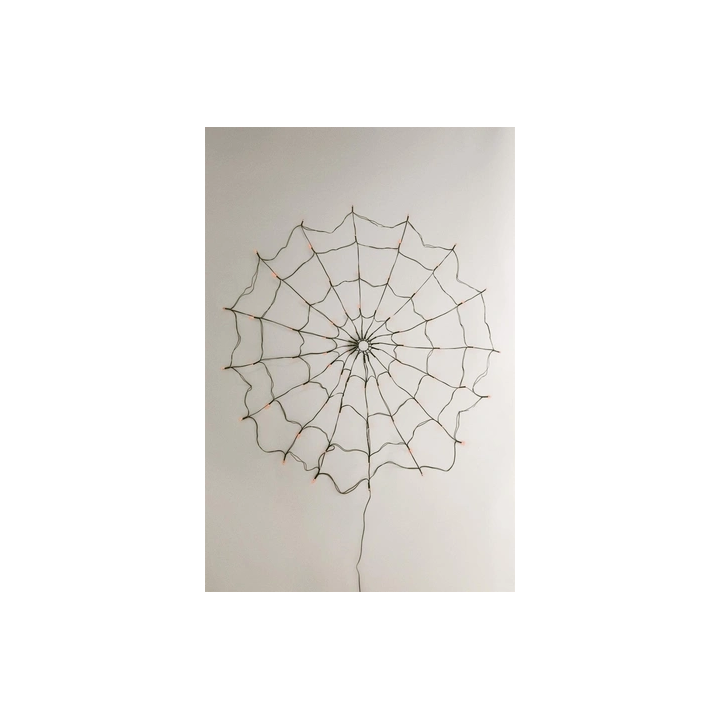 CHILDREN’S HALLOWEEN SPIDER WEB LIGHT DECORATION GARLAND