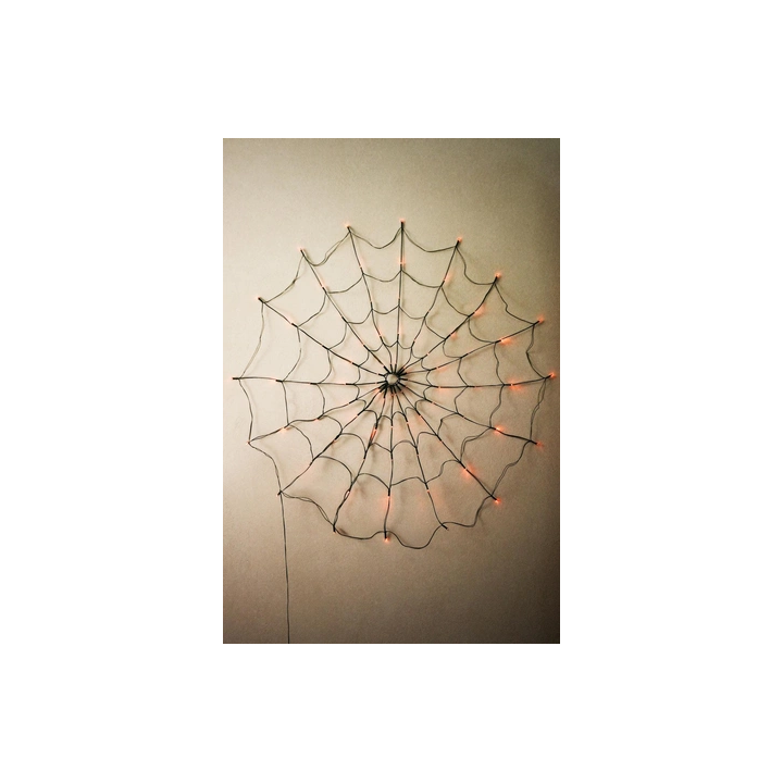 CHILDREN’S HALLOWEEN SPIDER WEB LIGHT DECORATION GARLAND