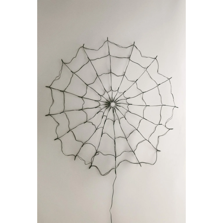 CHILDREN’S HALLOWEEN SPIDER WEB LIGHT DECORATION GARLAND