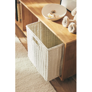 SQUARE RATTAN BASKET