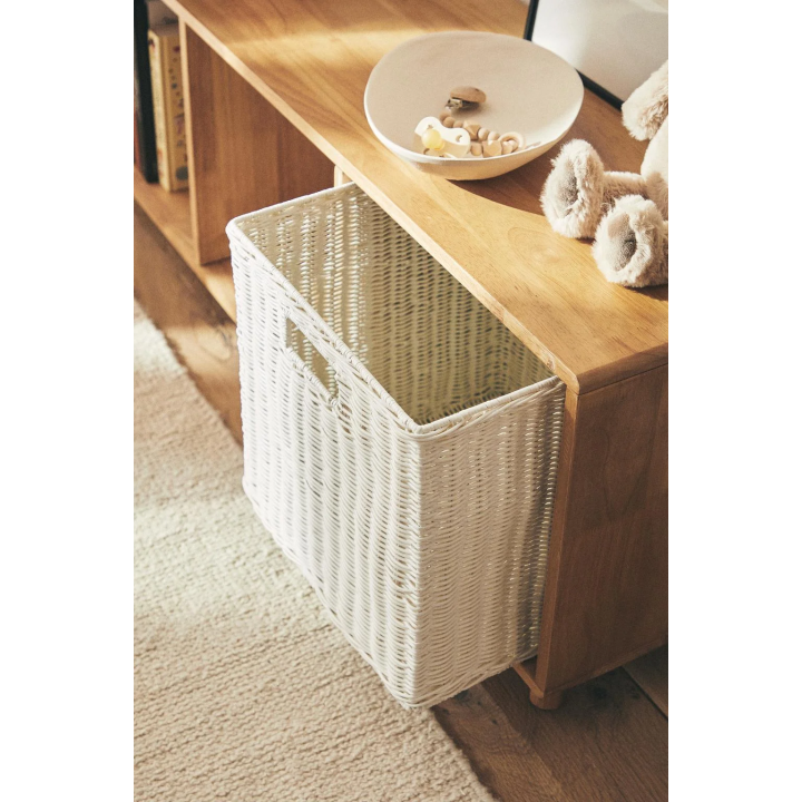 SQUARE RATTAN BASKET