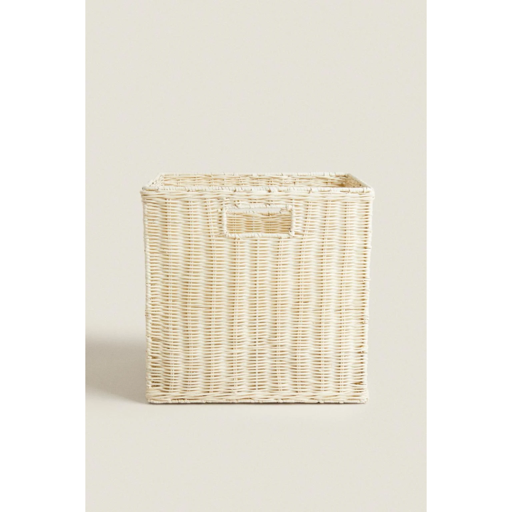 SQUARE RATTAN BASKET
