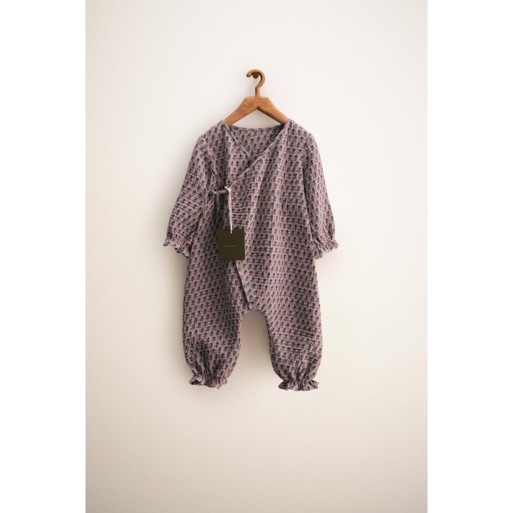 ZARA TIMELESS — КОМБИНЕЗОН ИЗ БАМБУЛЫ С ЦВЕТОЧНЫМ ПРИНТОМ