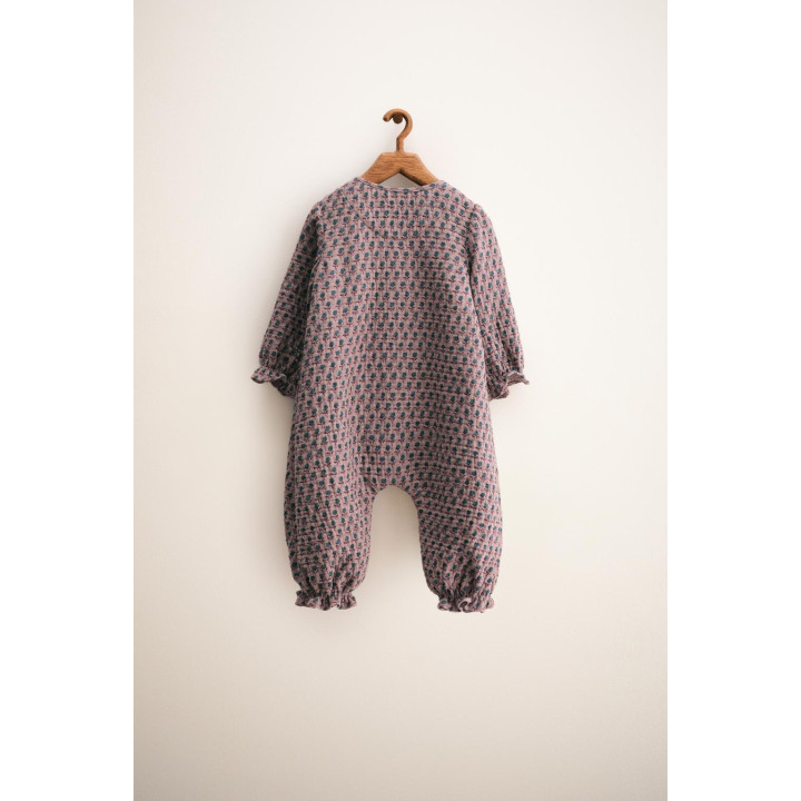 ZARA TIMELESS — КОМБИНЕЗОН ИЗ БАМБУЛЫ С ЦВЕТОЧНЫМ ПРИНТОМ