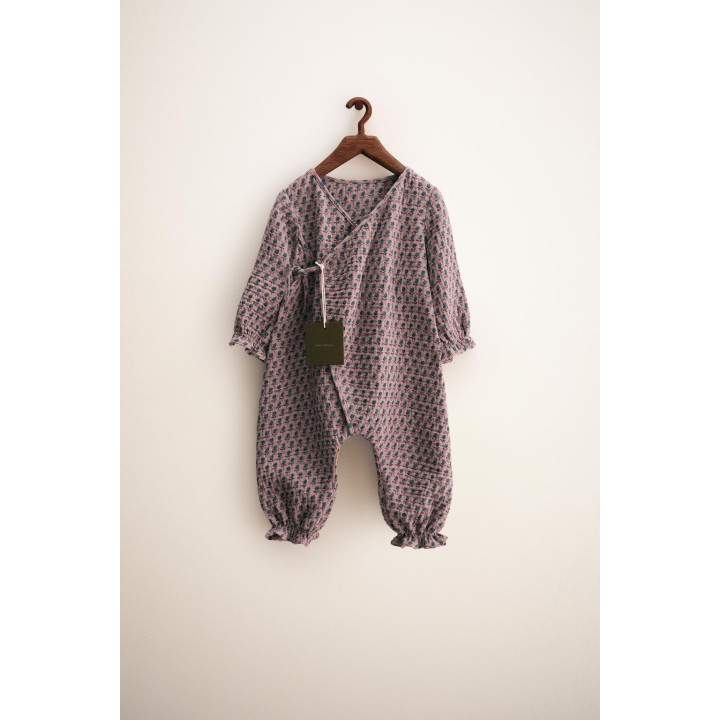 ZARA TIMELESS — КОМБИНЕЗОН ИЗ БАМБУЛЫ С ЦВЕТОЧНЫМ ПРИНТОМ