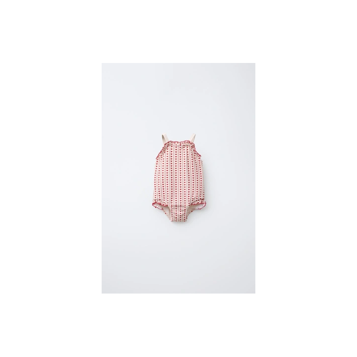 1-6 ЛЕТ/КУПАЛЬНИК С ПРИНТОМ «СЕРДЦА»