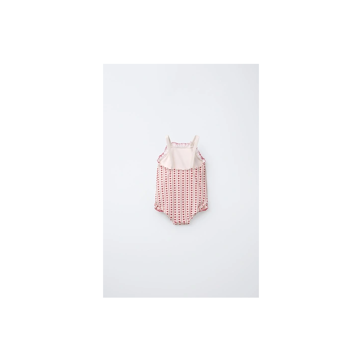 1-6 ЛЕТ/КУПАЛЬНИК С ПРИНТОМ «СЕРДЦА»