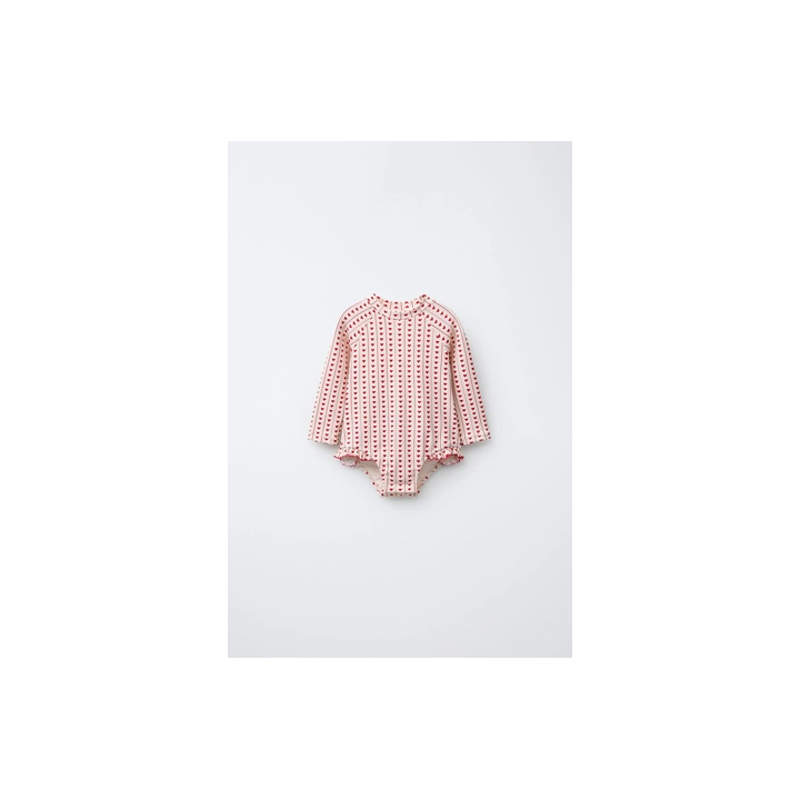 1-6 ЛЕТ/КУПАЛЬНИК С СЕРДЕЧКАМИ