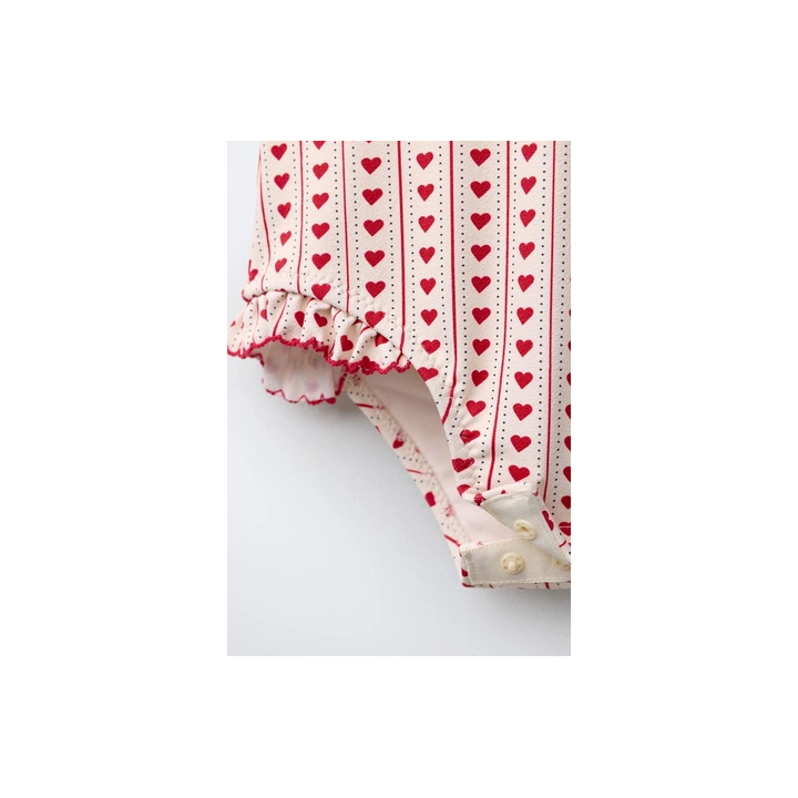 1-6 ЛЕТ/КУПАЛЬНИК С СЕРДЕЧКАМИ