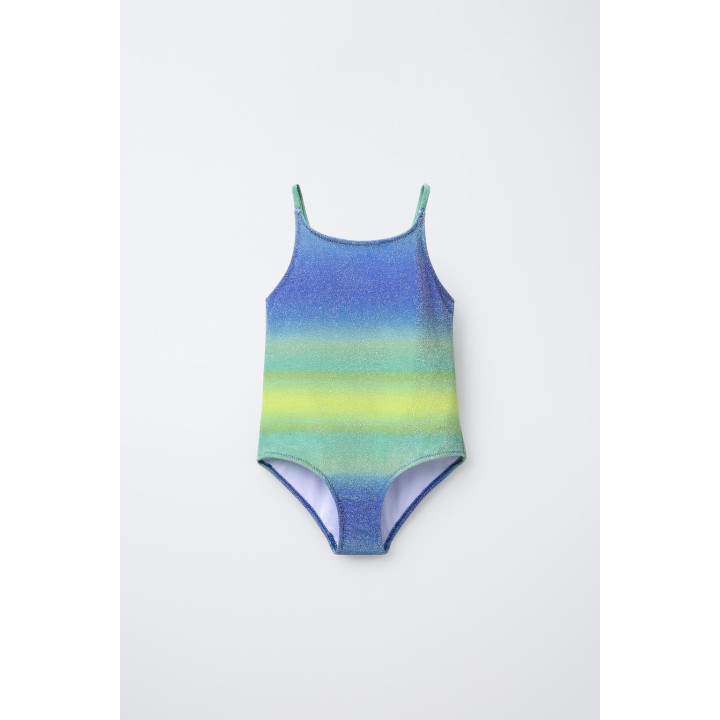 6-14 лет/ блестящий купальник