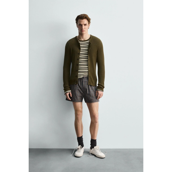 КАРДИГАН В РУБЧИК