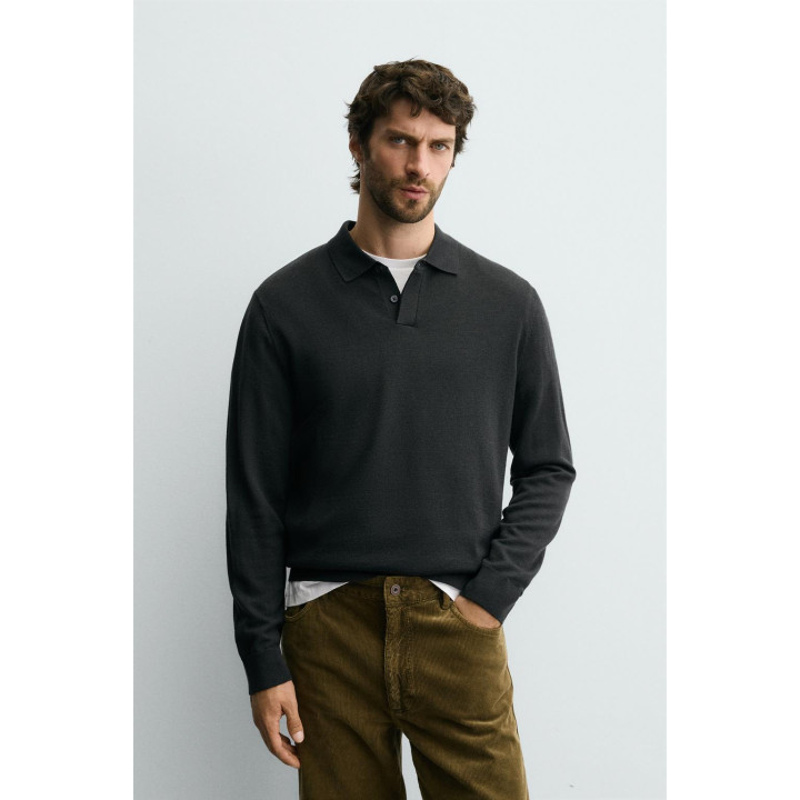 ПОЛО ИЗ 100% ШЕРСТИ