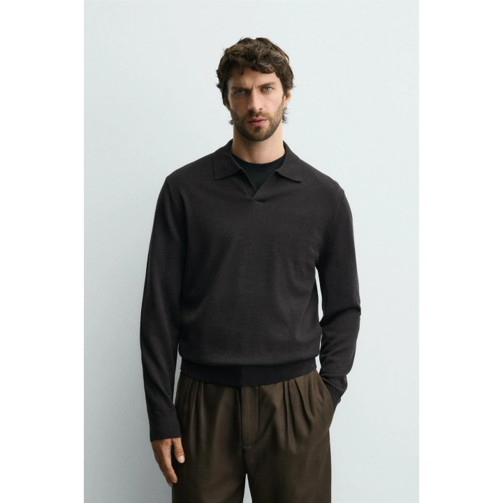 ПОЛО ИЗ 100% ШЕРСТИ