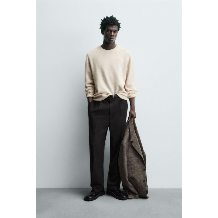 Джемпер regular fit из шерстяной смеси