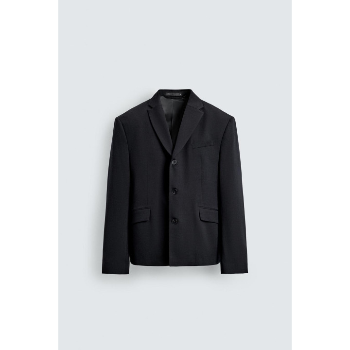 КОСТЮМНЫЙ БЛЕЙЗЕР С ШЕРСТЬЮ