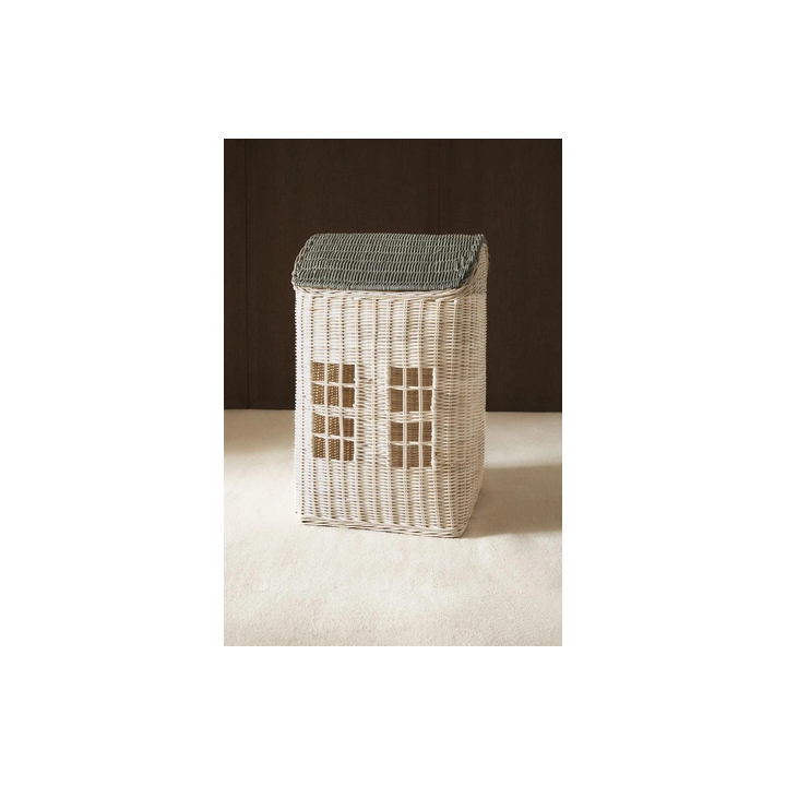 CHILDREN’S RATTAN HOUSE BASKET