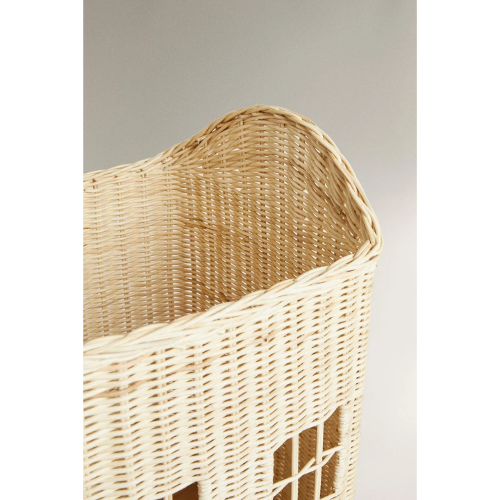 CHILDREN’S RATTAN HOUSE BASKET