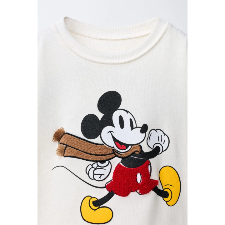 ФУТБОЛКА СРЕДНЕГО ВЕСА С ВЫШИВКОЙ «МИККИ МАУС» © DISNEY