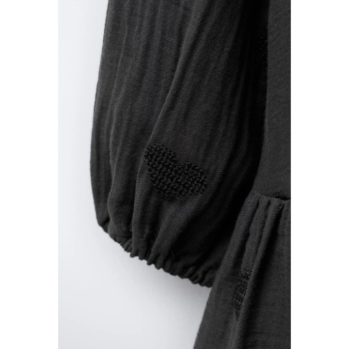 ПЛАТЬЕ С ВЫШИВКОЙ «СЕРДЕЧКИ»