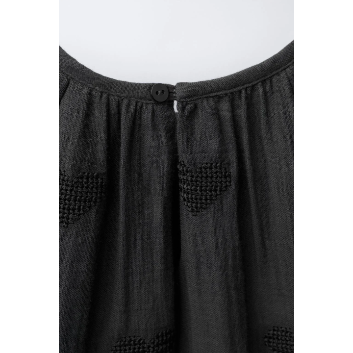 ПЛАТЬЕ С ВЫШИВКОЙ «СЕРДЕЧКИ»