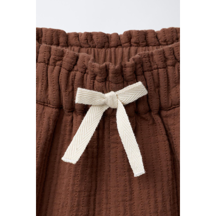 БРЮКИ BAGGY С ДЕКОРАТИВНОЙ СТРОЧКОЙ