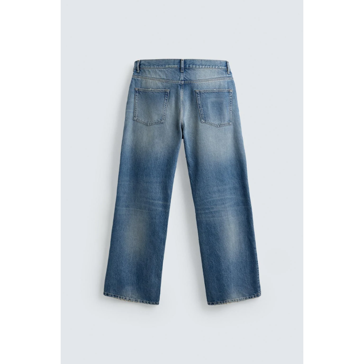 ДЖИНСЫ RELAXED FIT С РАЗРЕЗАМИ