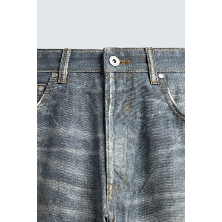 ДЖИНСЫ BAGGY С ПРИНТОМ