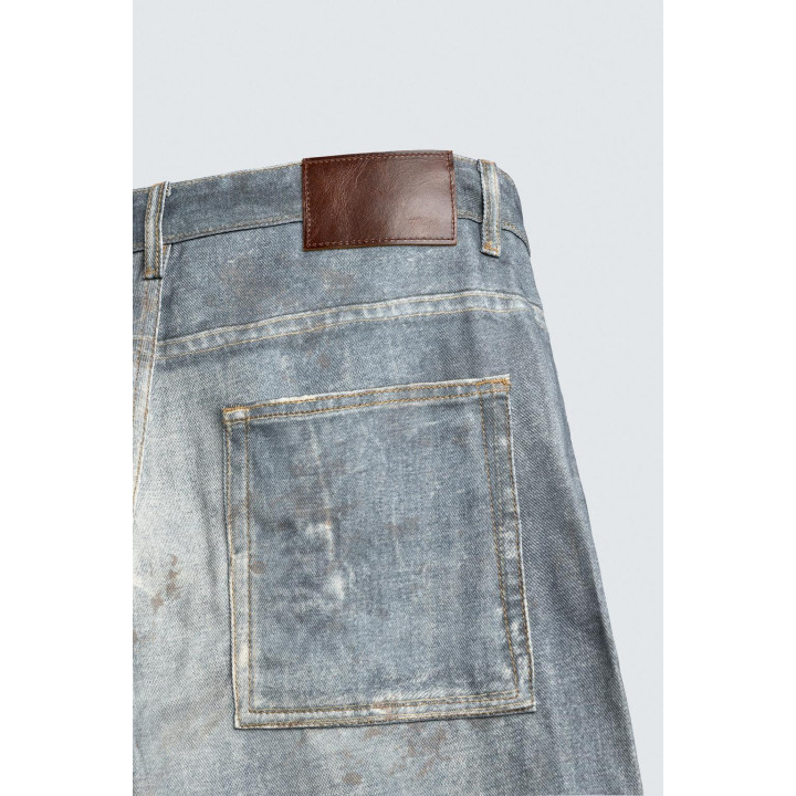 ДЖИНСЫ BAGGY С ПРИНТОМ