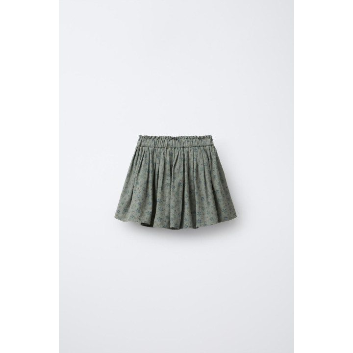 ЮБКА-ШОРТЫ С ЦВЕТОЧНЫМ ПРИНТОМ