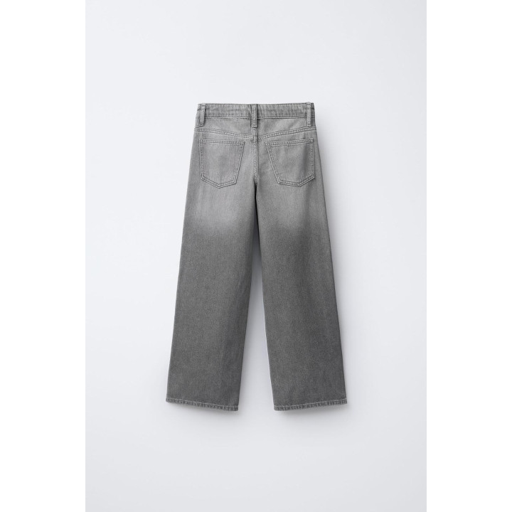 ДЖИНСЫ WIDE LEG С ЗАКЛЕПКАМИ