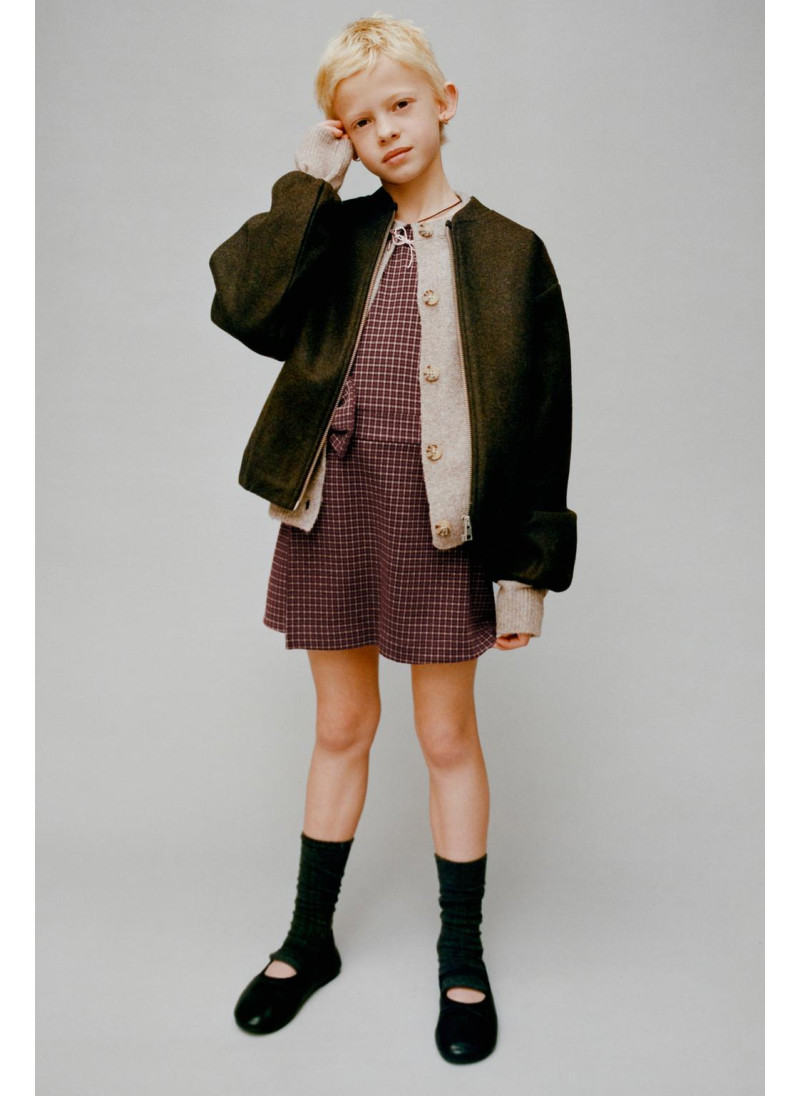 Шорты-комбинезон с клетчат�...